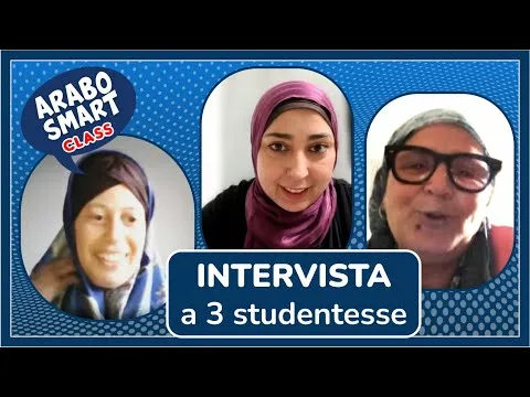 3 STUDENTESSE della Arabo Smart CLASS (scuola di arabo online)